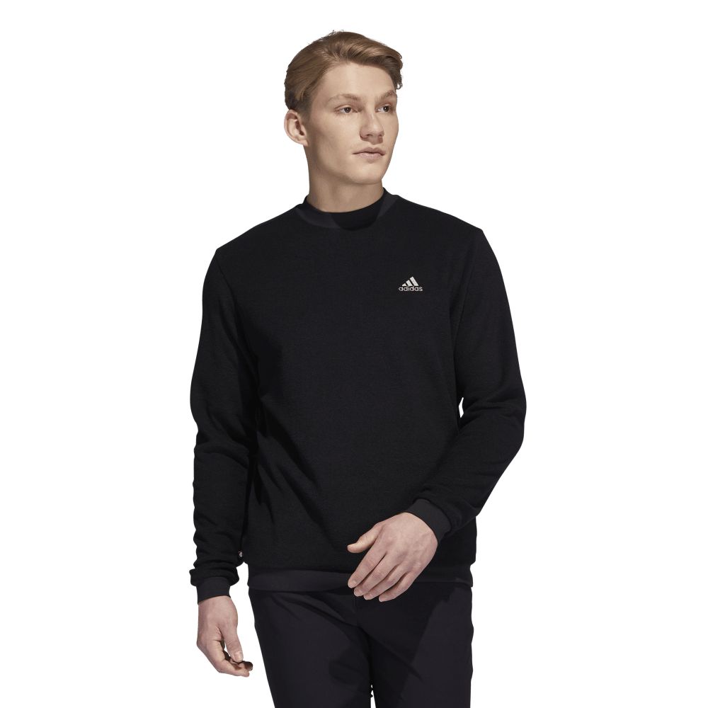 Adidas core logo crew sweatshirt store